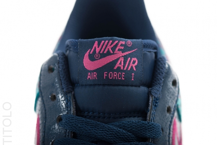 Nike Air Force 1 Low Midnight Navy Fusion Pink 3