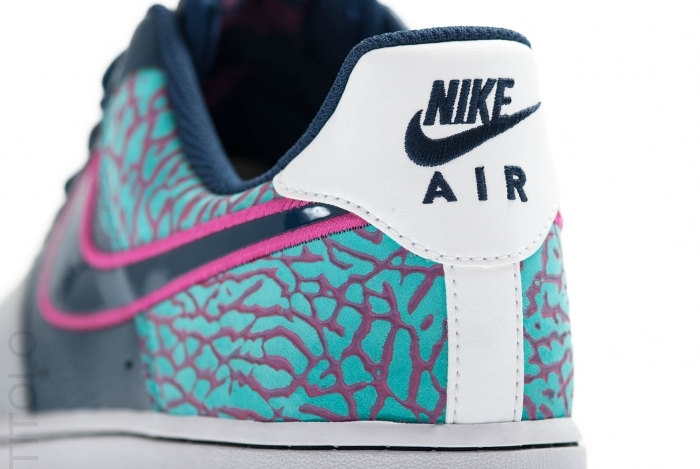Nike Air Force 1 Low Midnight Navy Fusion Pink 4
