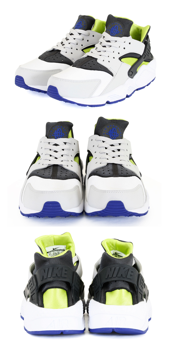 Nike Air Huarache White Cyber Anthracite 02
