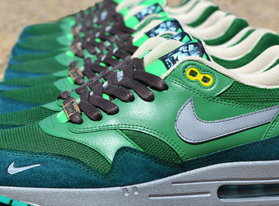 Nike air max 1 skull pack green sale