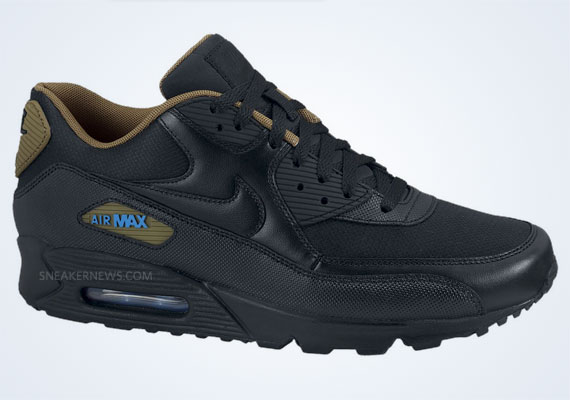 Nike Air Max 90 - Black - Photo Blue - Olive - SneakerNews.com