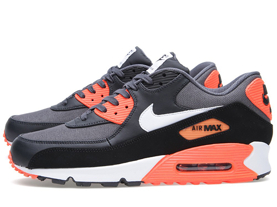 Nike Air Max 90 - Dark Grey - Black - Total Crimson - SneakerNews.com