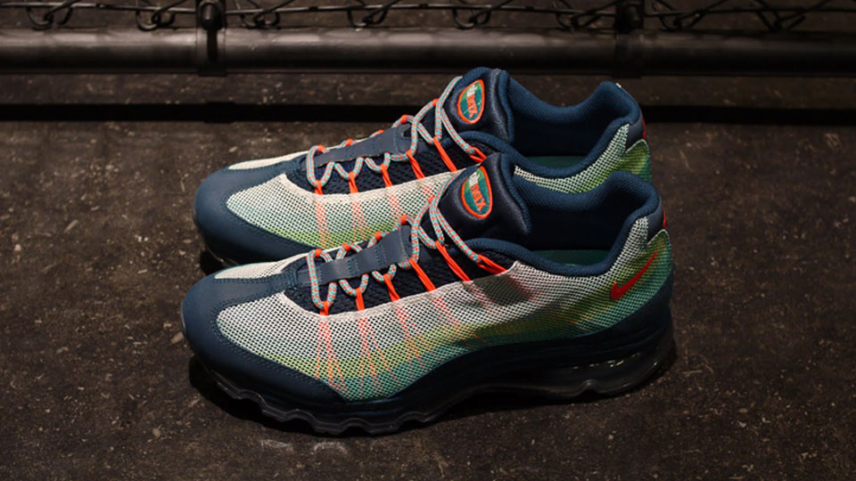 Nike Air Max 95 Dynamic Flywire Sport Turquoise Bright Crimson 1
