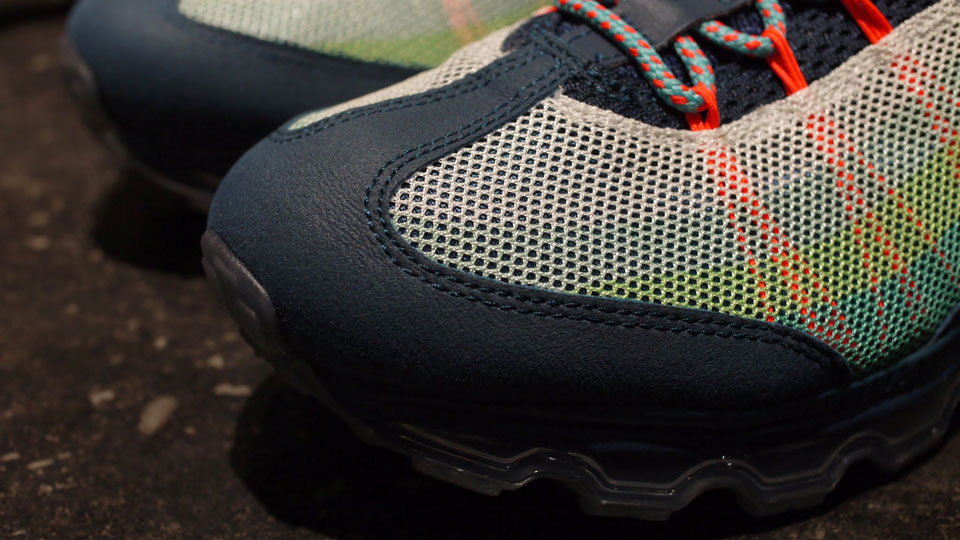 Nike Air Max 95 Dynamic Flywire Sport Turquoise Bright Crimson 5