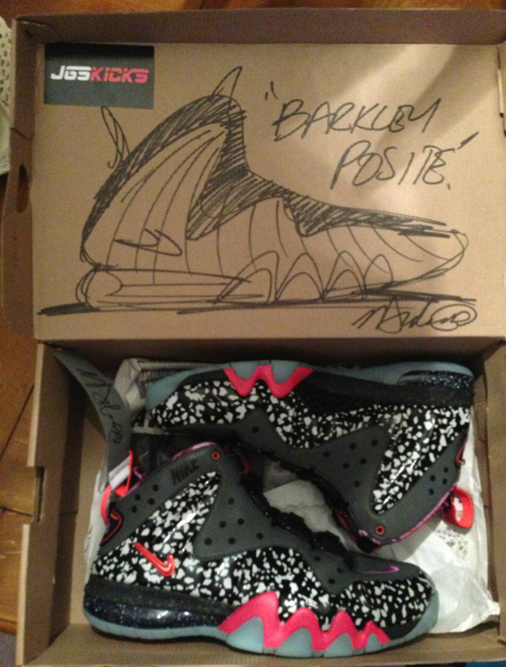 Nike Barkley Posite Max Area 72 Marc Dolce Signed 3
