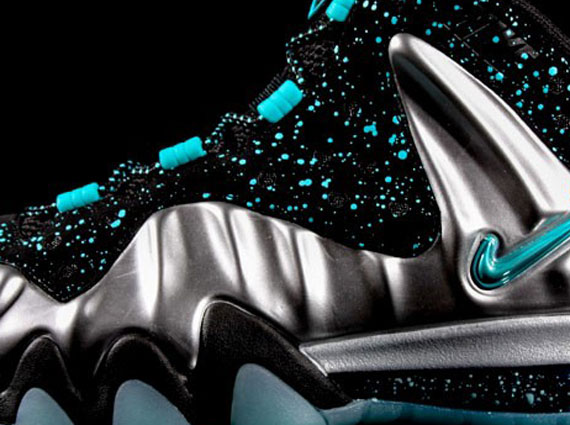 Nike Barkley Posite Max – Pure Platinum – Black – Cyber Blue