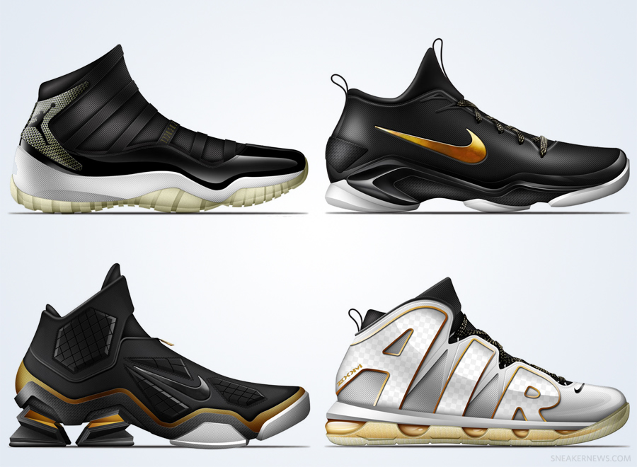 nike basketball shoe design