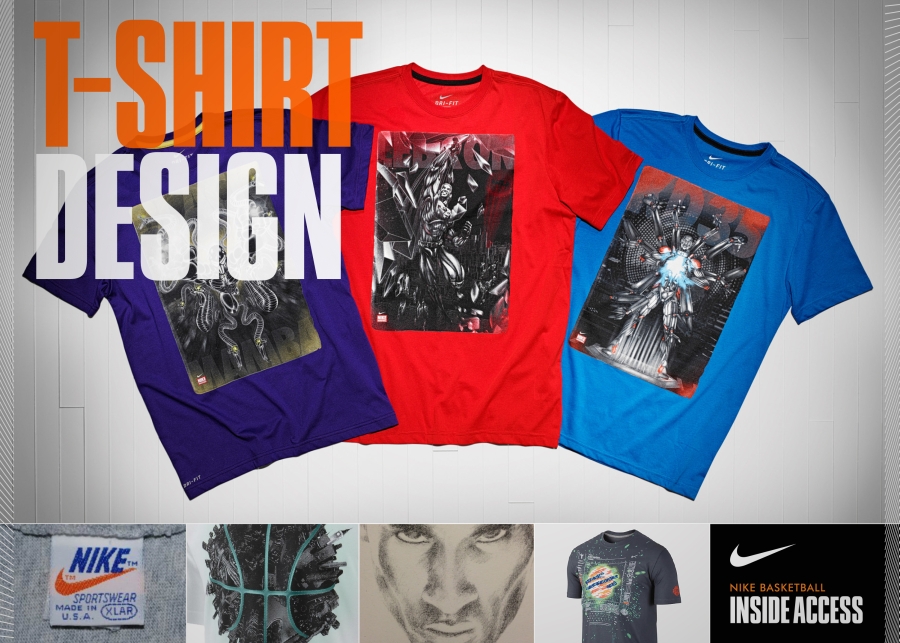 Comida Raza humana Motear Nike Basketball Inside Access: "Superhuman" T-Shirt Designs -  SneakerNews.com