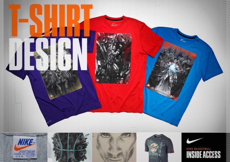 Nike Basketball Inside Access: “Superhuman” T-Shirt Designs