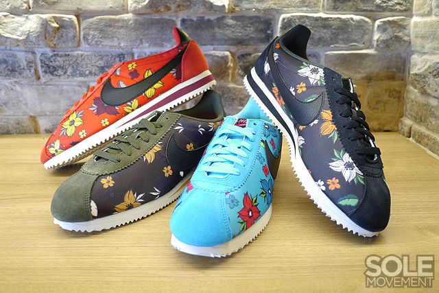 Nike Cortez Classic Nylon Qs Floral Pack 1