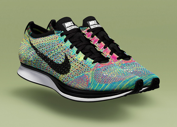 multicolor flyknits