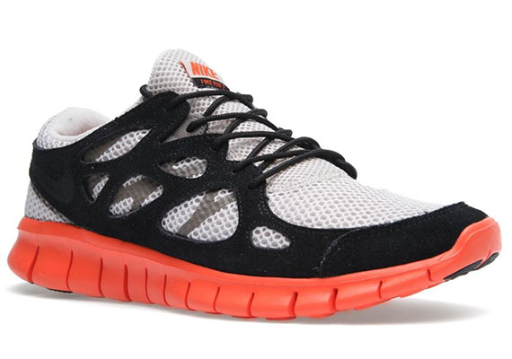 Nike Free Run 2 Ext Desert Sand Electric Orange 4