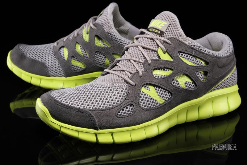 Nike Free Run 2 Ext Medium Grey Black Night Stadium Cyber 2