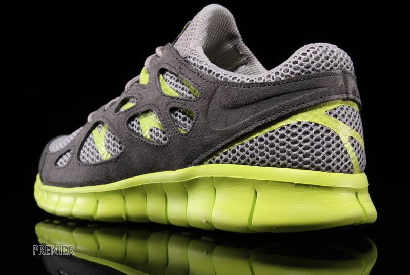 Nike Free Run 2 Ext Medium Grey Black Night Stadium Cyber 5