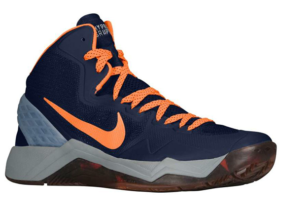 nike hyperdistruptor navy orange 1