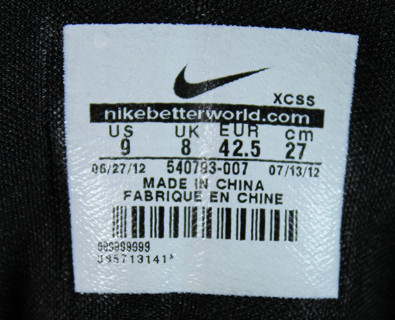 Nike Kb24 Black Yellow Grey Sample 6