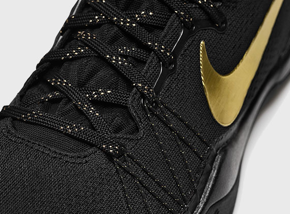 Nike Kobe 8 Elite+ - Black - Metallic Gold