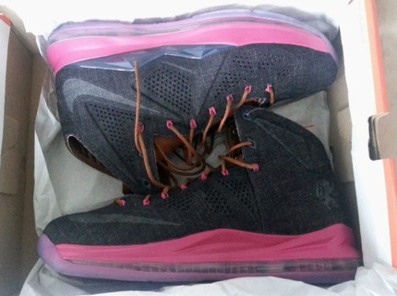 Nike Lebron X Denim Promo Sample On Ebay 0