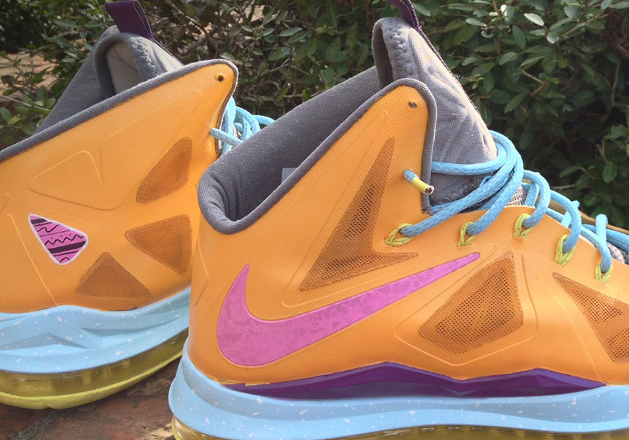 Nike LeBron X "Easter" Customs by Jparker Designs