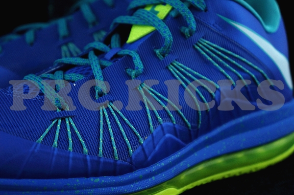 Nike LeBron X Low - Violet Force - Volt