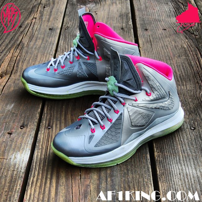 Nike Lebron X Platinum Customs Af1king 5