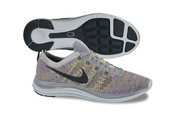 Nike Lunar Flyknit One Multi Color Yellow Pink 1