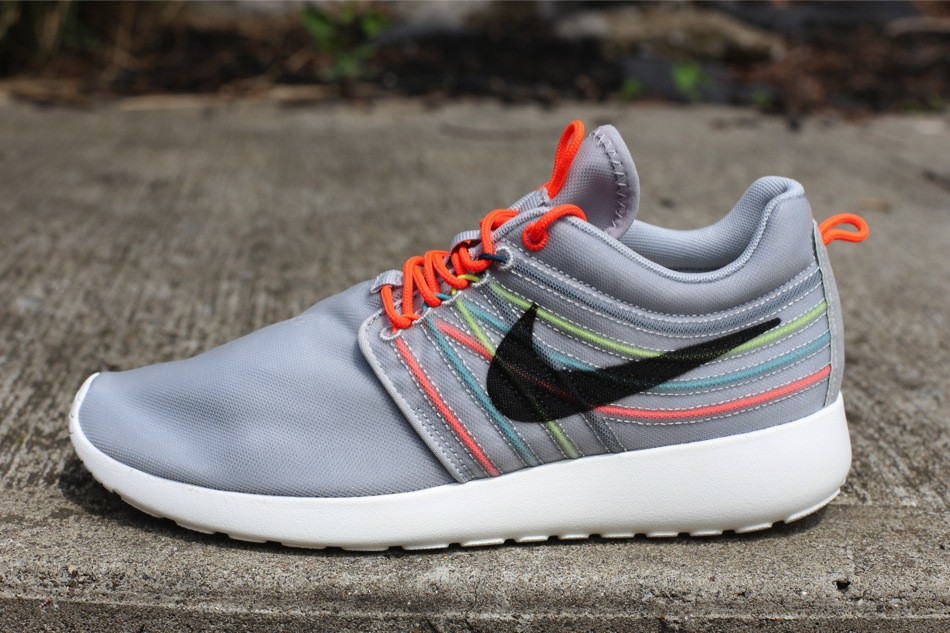 Nike Roshe Run Dynamic Flywire Strata Grey 1