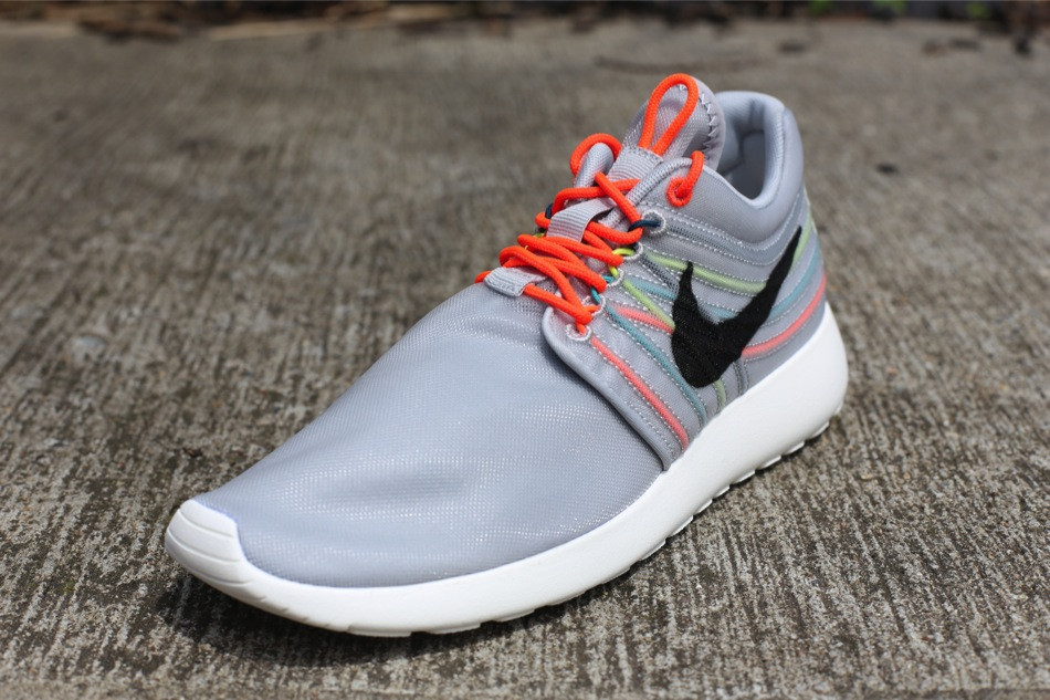 Nike Roshe Run Dynamic Flywire Strata Grey 2