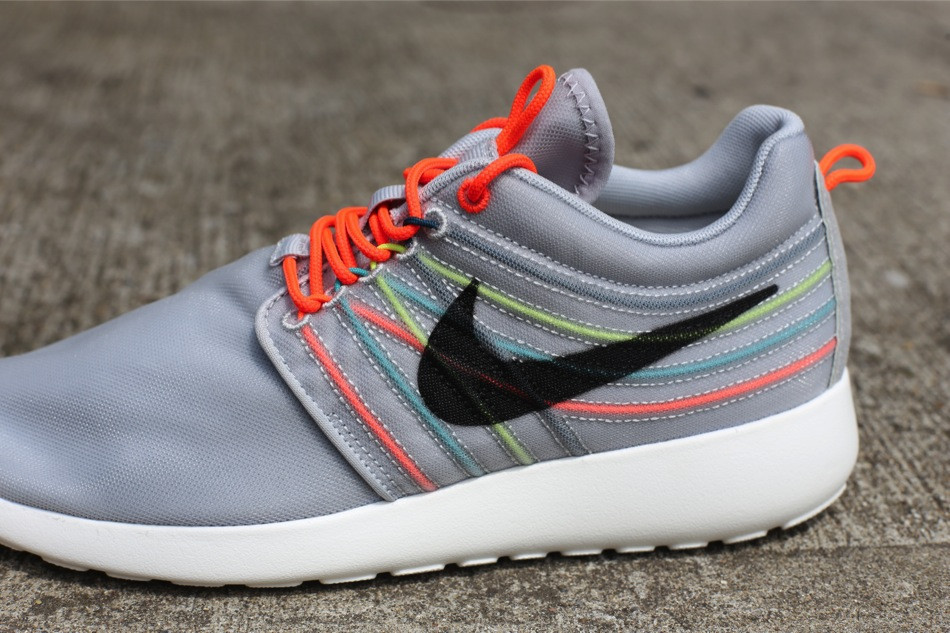 Nike Roshe Run Dynamic Flywire Strata Grey 4