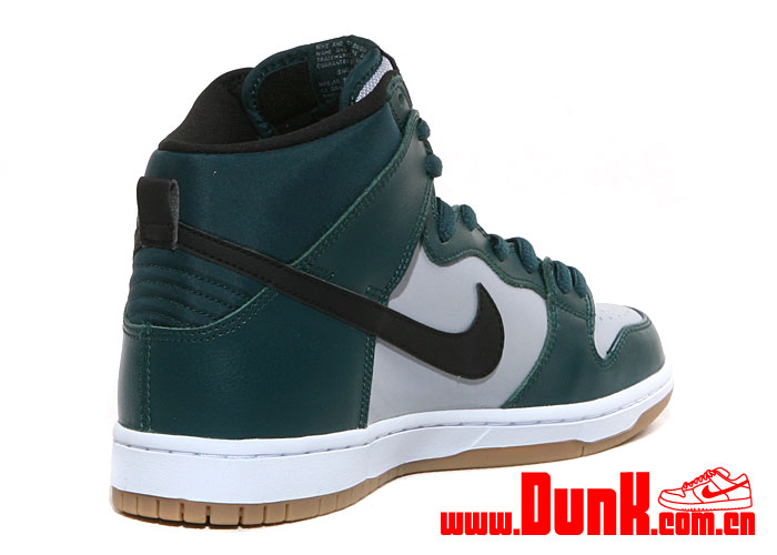 Nike Sb Dunk High Pro Dark Atomic Teal Wolf Grey 4