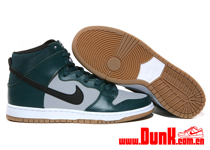 Nike Sb Dunk High Pro Dark Atomic Teal Wolf Grey 5