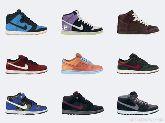 Nike SB Dunk - Holiday 2013 Preview