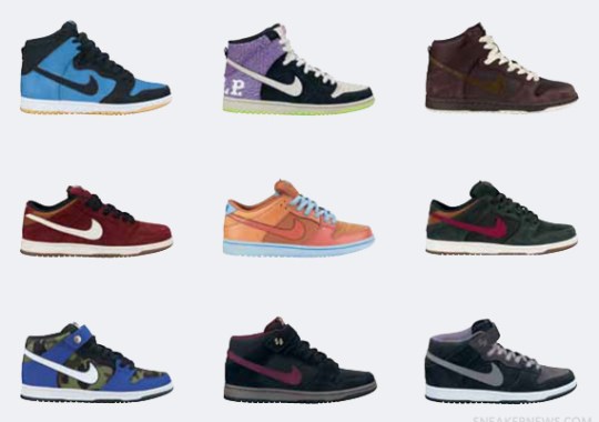 Nike SB Dunk – Holiday 2013 Preview