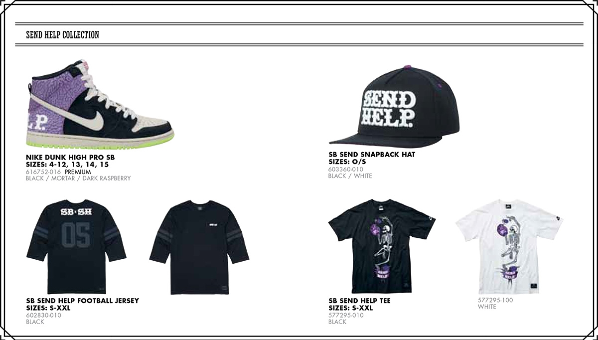 Nike Sb Send Help 2 Collection