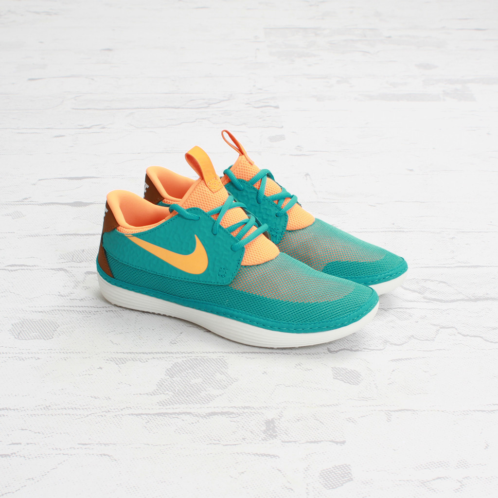 Nike Solarsoft Moccasin Sport Turquoise Bright Citrus 2