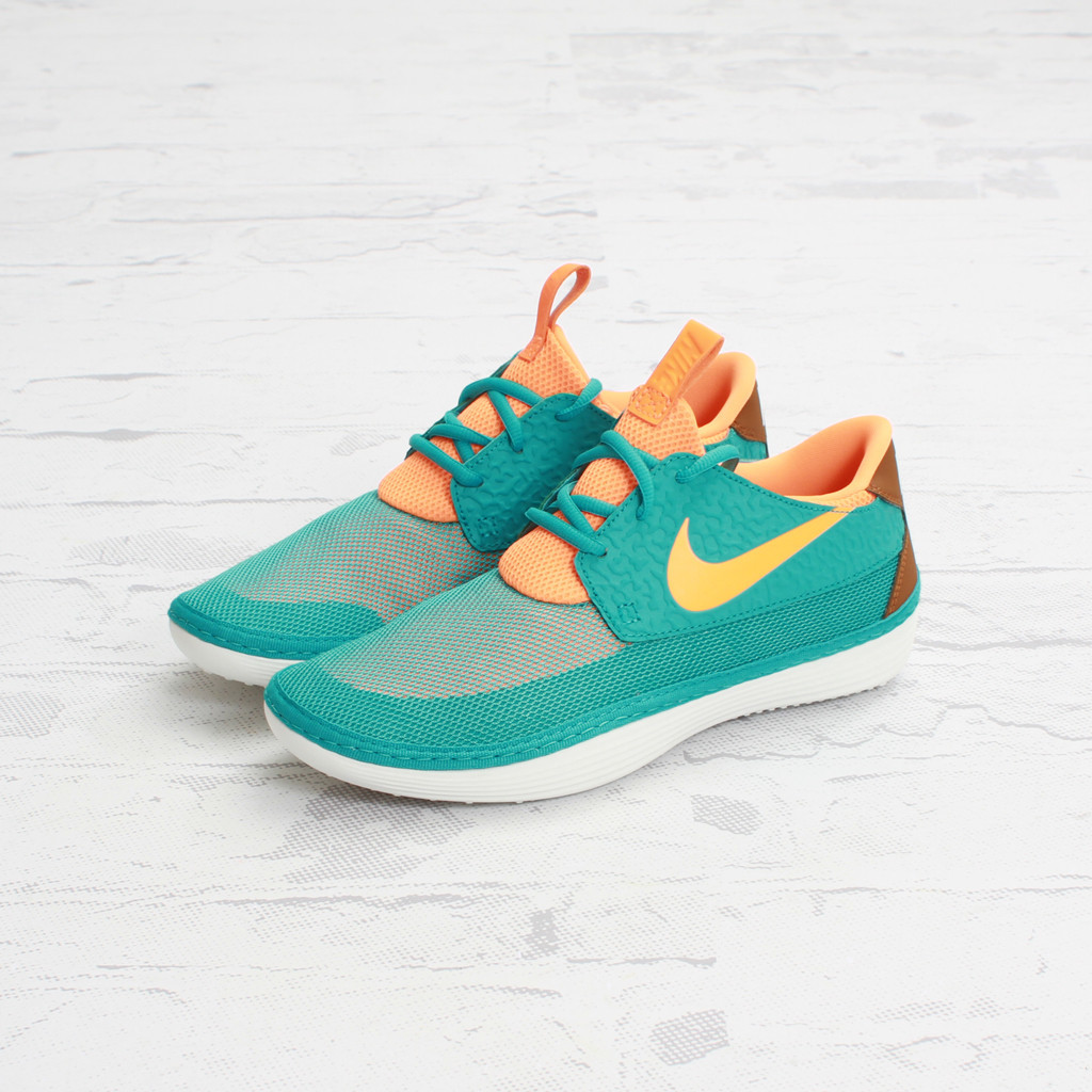 Nike Solarsoft Moccasin Sport Turquoise Bright Citrus 4