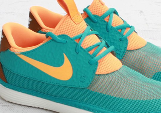 Nike Solarsoft Moccasin – Sport Turquoise – Bright Citrus