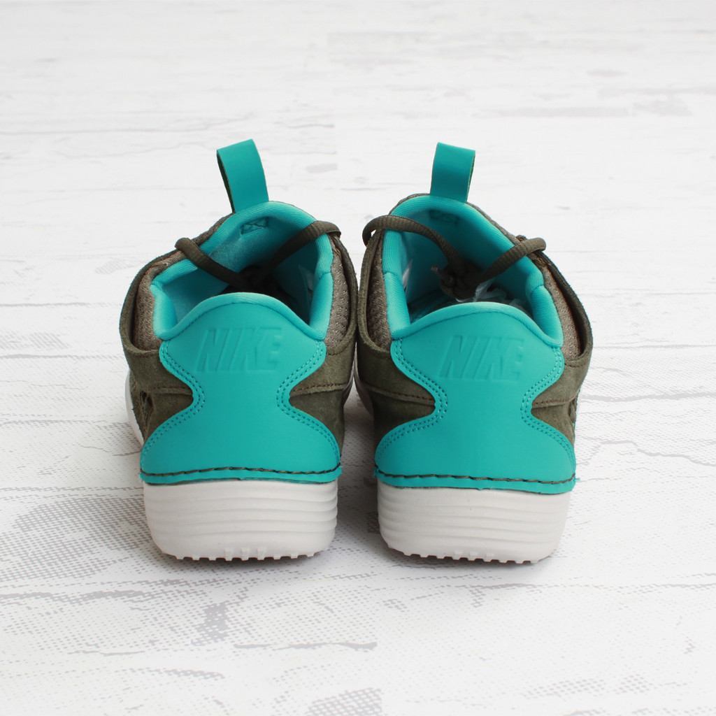 Nike Solarsoft Moccasin Woven Tarp Green Sport Turquoise 5