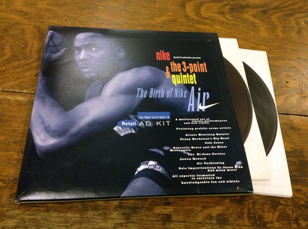 Nike Vinyl Record Retail Ad Kit