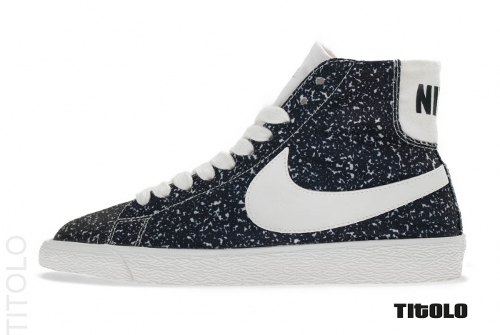 Nike Wmns Blazer Mid Decon Canvas Black Sail 1