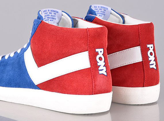 Blue suede pony outlet sneakers