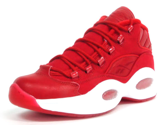 Red Reebok Question Canvas 1