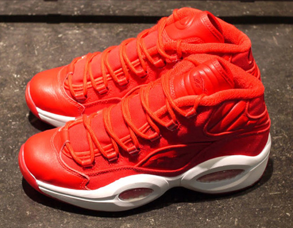 Red Reebok Question Canvas 6