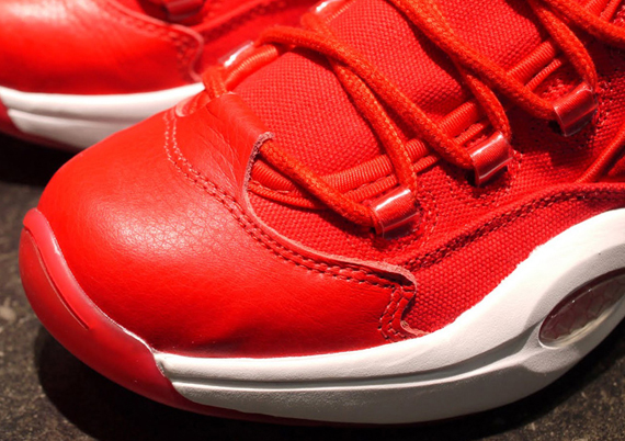 Reebok Question Mid "Red Canvas"