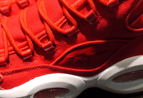 Red Reebok Question Canvas 8