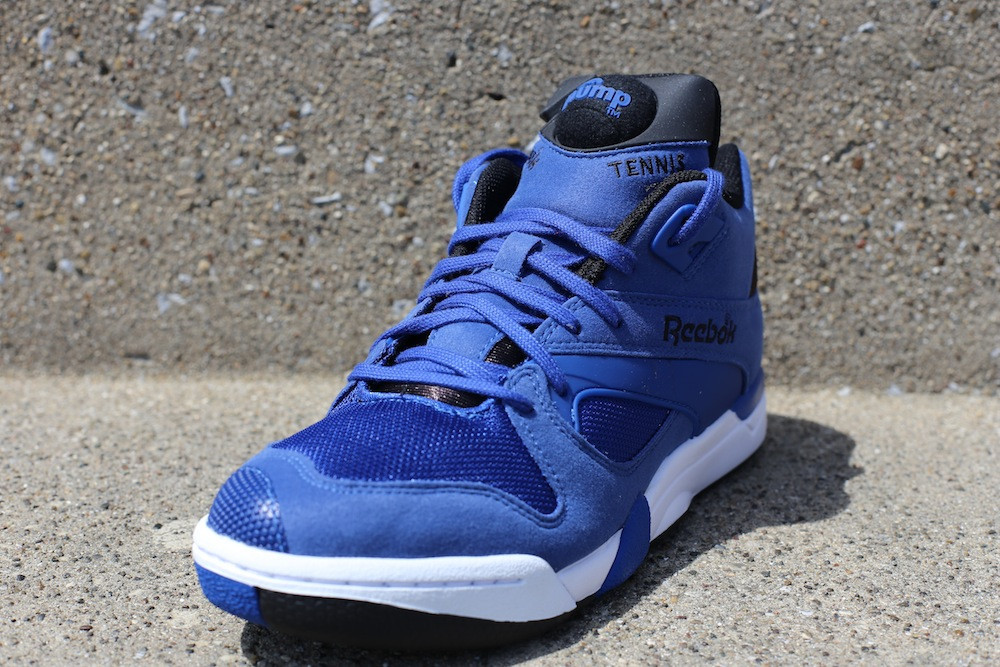 Reebok Court Victory Pump Blue Black White 2