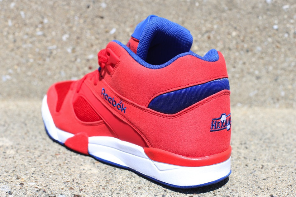 Reebok Court Victory Pump Red Blue White 2