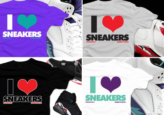 Bobby Fresh x SneakerTube “I Love Sneakers” T-Shirts