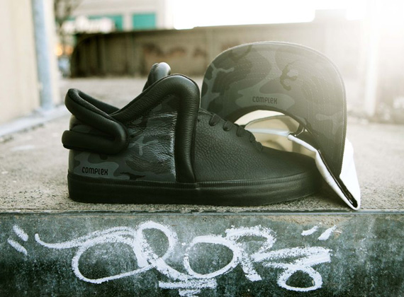 Complex x Supra Falcon Custom by Brush Footwear