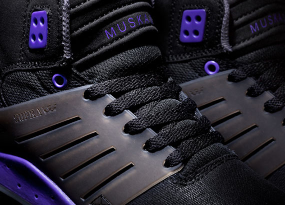 Supra Skytop Iii Black Waxed Suede